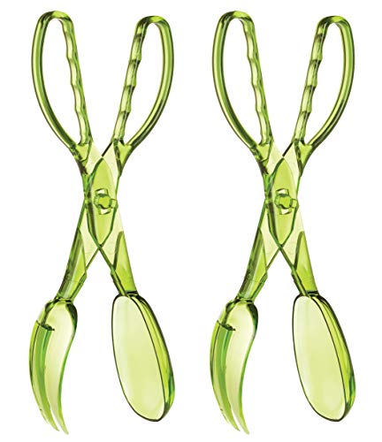 Salad Tongs Hinged Design (Salad Tongs, Set of 2)