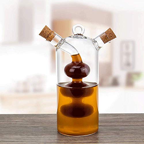 Olive Oil and Vinegar Dispenser Cruet Bottles (2.5 Ounces)