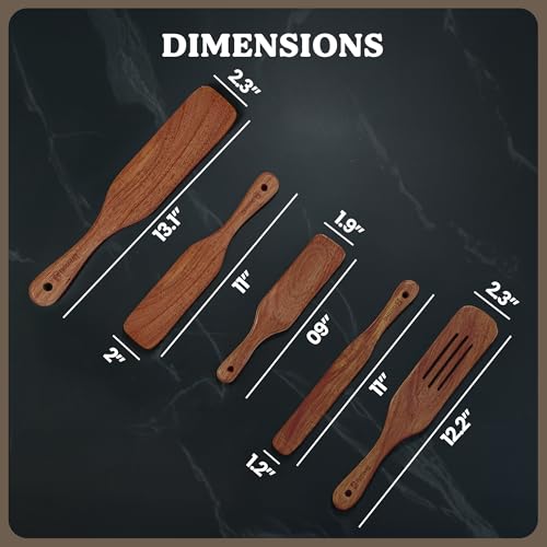 Wooden Spurtle Set