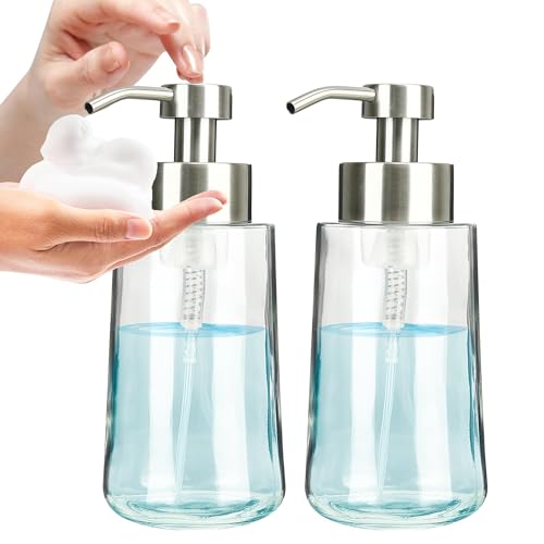 Foaming Hand Soap Dispenser Set (Brushed Nickel Foaming)