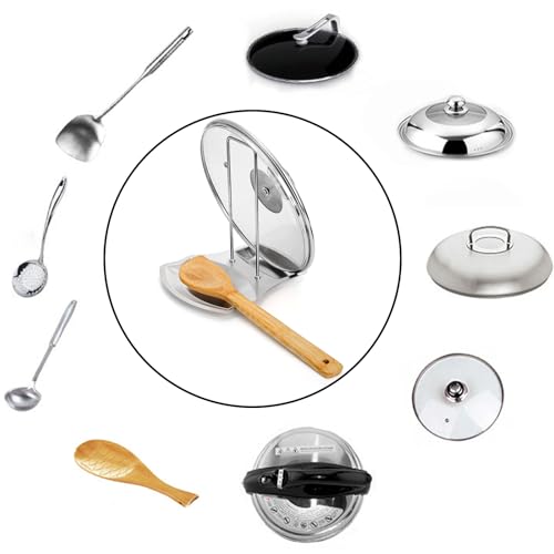 3 Pack Lid and Spoon Rest