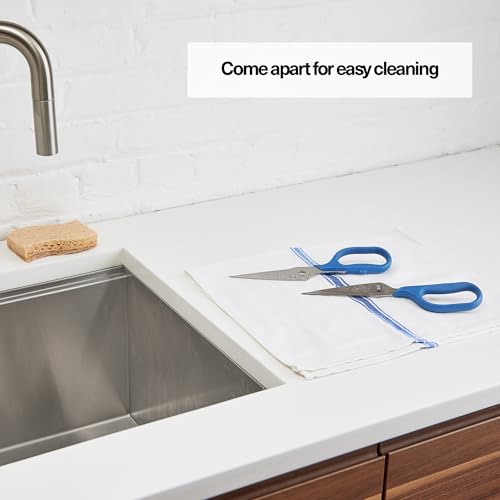 Heavy Duty Kitchen Shears (Large / Blue)