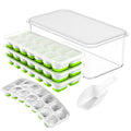 Durable Silicone Ice Cube Tray Set