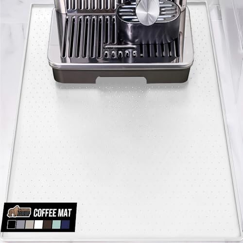 Silicone Coffee Mat (White / 18" X 28")