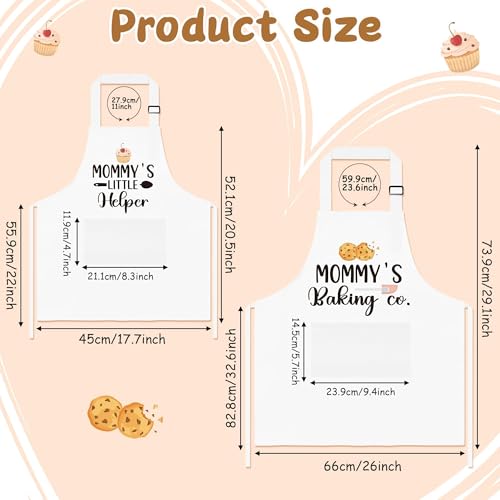Kids Adult Apron Set (Mommy's)