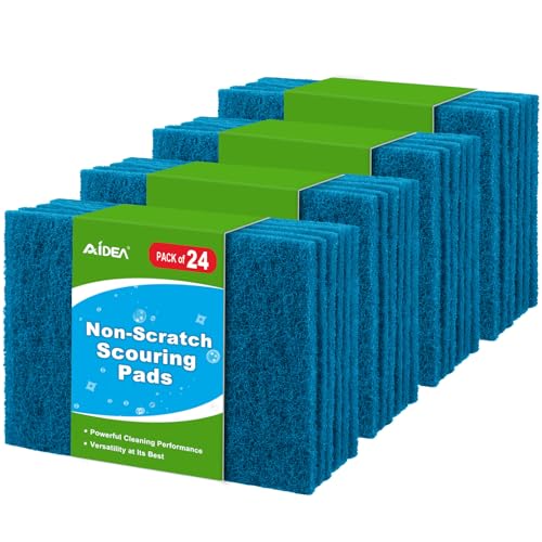 Non Scratch Scouring Pads 24PK (24PK / Blue)