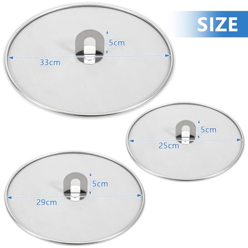 Splatter Screen for Kitchen (3PCS)