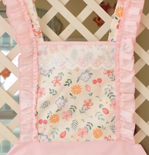 Womens Cooking Baking Apron (Pink)