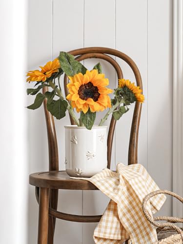 Ceramic Kitchen Utensil Holder (Bee(L))