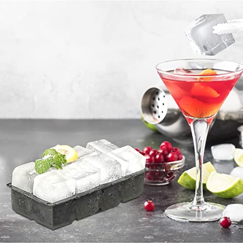 Premium Ice Tray Combo (Gray / 6 Sphere/8 Cube)