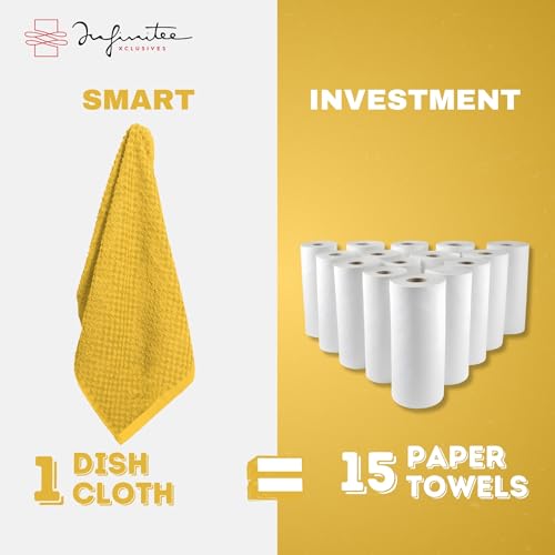 Kitchen Towels (Radiant Yellow / 12 x 12)