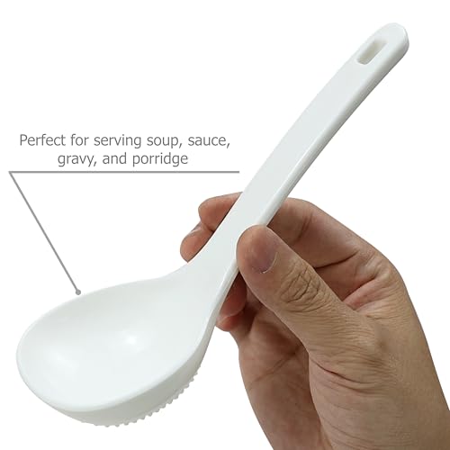 2 Pack Plastic Soup Ladle Serving Spoon