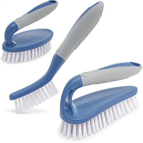 Scrub Brush Set of 3pcs (Blue)