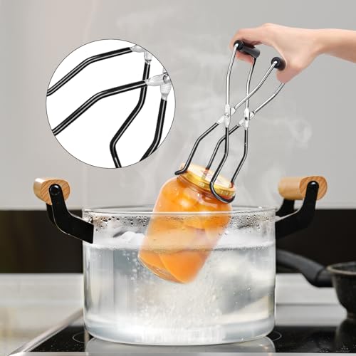 Canning Jar Lifter Tongs (Black)