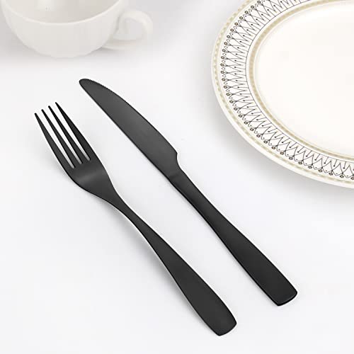 Matte Black Silverware Set (Matte Black)