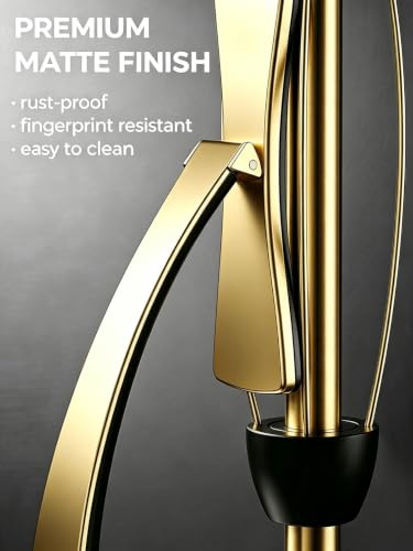 Gold Paper Towel Holder Countertop (Gold / Suction Base)