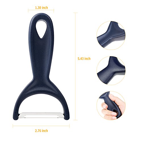 Potato Peeler Y Shaped Vegetable Peeler (Blue / Y Shaped)