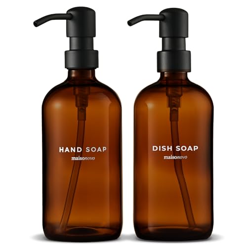Soap Dispenser 2 (Amber/Black)