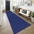 3x14 Runners Rugs for Hallway (Deep Navy Blue / 3' x 14' (Runner))