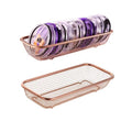 2Pack Stainless Steel Tumbler Cup Lid Organizer (Small / RoseGoldModern-2pack)