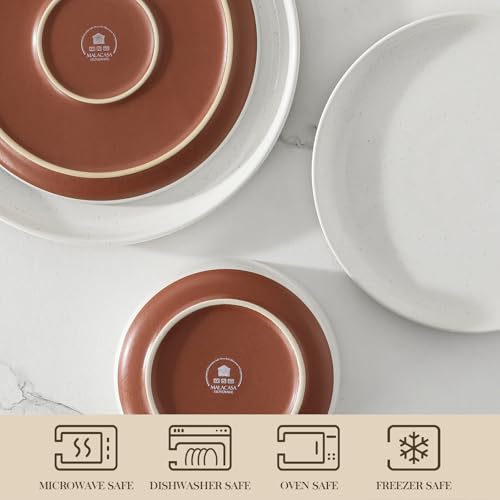 Plates and Bowls Sets (12 Pcs (Service for 4) / White)