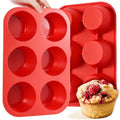 Silicone Jumbo Muffin Pan (6-Cup Jumbo)