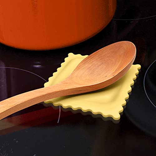 Genuine Fred SAUCED UP Ravioli Spoon Rest (Yellow)