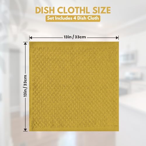 Kitchen Towels (Radiant Yellow / 12 x 12)