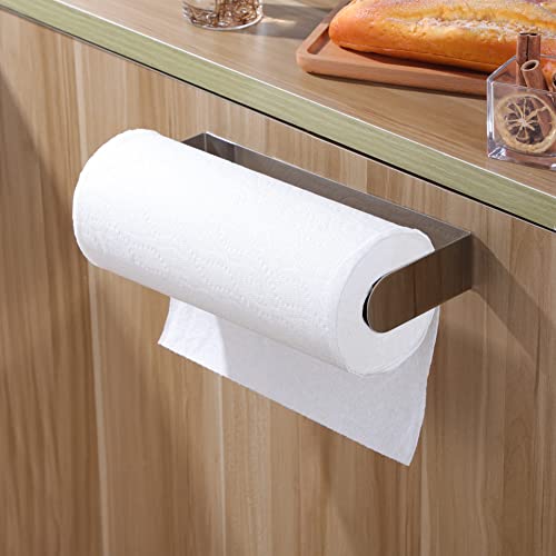 Adhesive Paper Towel Holder (Silver/Polished)
