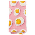 Trendy Pink Fried Eggs Kitchen Towels (Trendy Pink Fried Eggs)