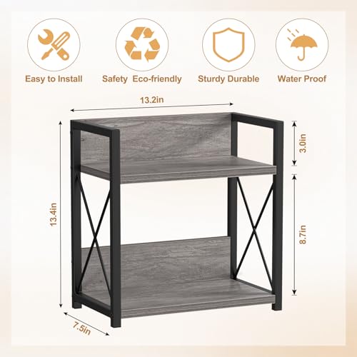 Countertop Shelf Organizer (Medium / Grey)