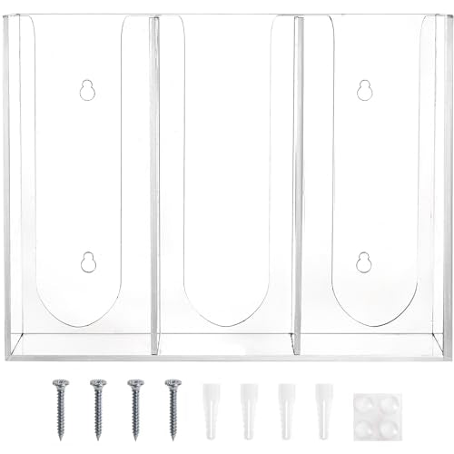 Acrylic Coffee Cup and Lid Storage Organizer (Clear)