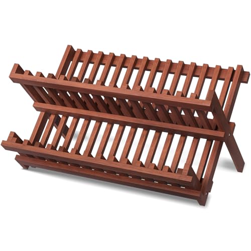 Teak Dish Drying Rack