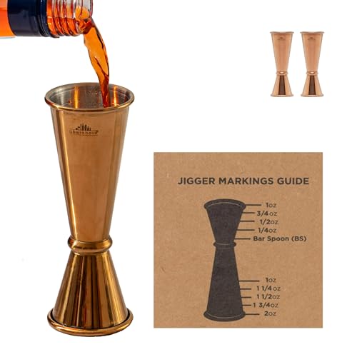Premium Japanese Jigger (Antique Copper / 2-Pack Jigger)
