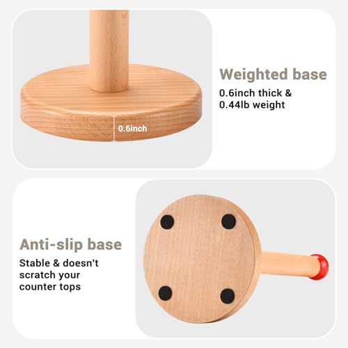 Paper Towel Holder (Red Ball)