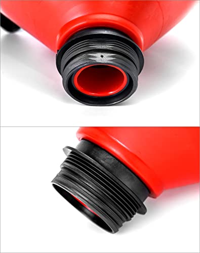 4 Quart Lockable Drum Funnel with Removable Screen Filter