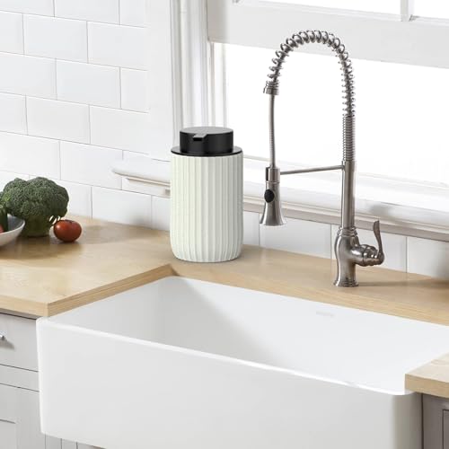 Ceramic Foaming Hand Soap Dispenser (Beige)