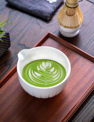 Matcha Set Match Bowl and Whisk (White)