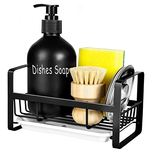 Sponge Holder for Kitchen Sink (Sponge Holder / Black)