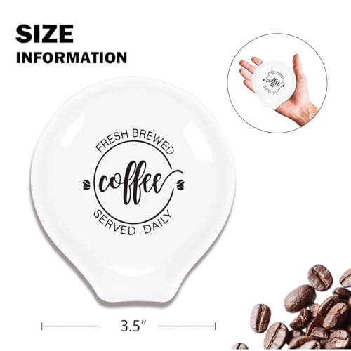 Funny Coffee Spoon Rest (Coffee Chaos & Cuss)