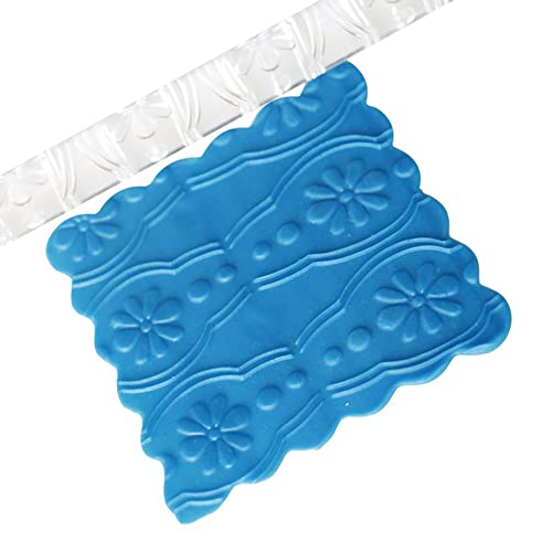 Acrylic Rolling Pin with 28 Patterns (51021 printing)