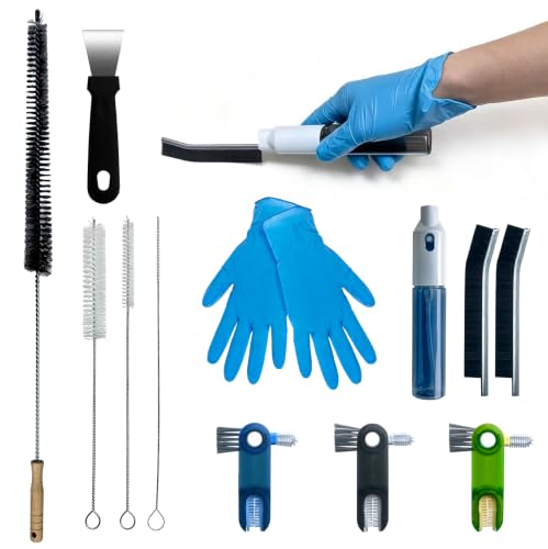 King Origin 12 PCS Home Crevice Cleaning Brush Set (12-pack)