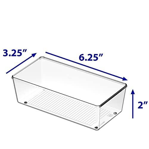 Clear Desk Drawer Organizer (Medium Size)