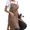 Pottery Apron Split Leg (Brown)