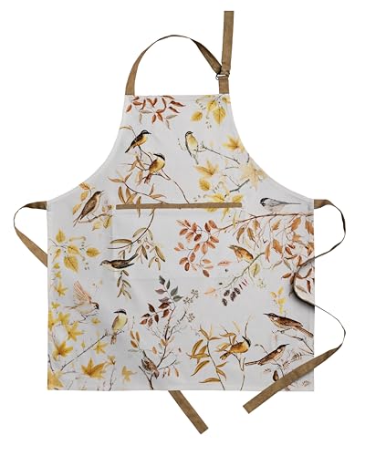 Aprons for women with Pocket 100% Cotton Pack of 1 (095 - Verdier)