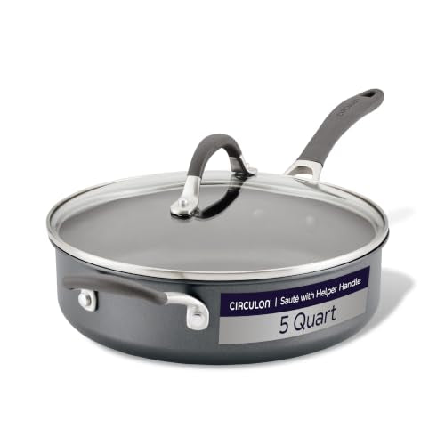 A1 Series Nonstick Induction Sauté Pan with Lid