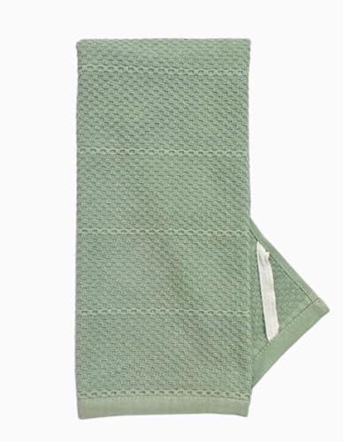 Sage Green Kitchen Hand Dish Towels (Sage Textured)
