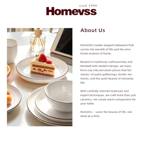 HomeVSS 20 Piece Dinnerware Set (Service for 4 - 20pc Set / Matt White)