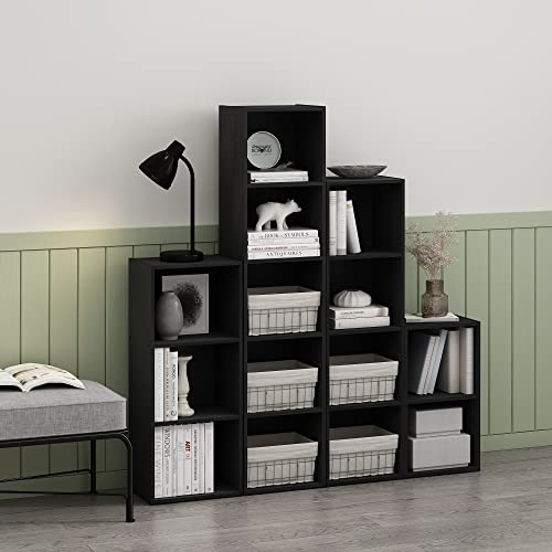 PASIR Book Shelf (Blackwood / 2-Tier Cube)