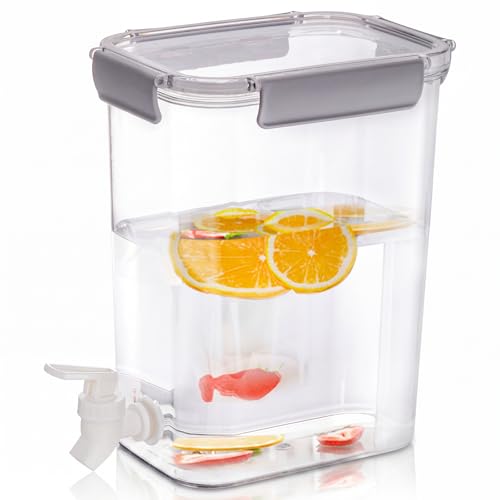 1.2 Gallon Plastic Drink Dispenser with Spigot